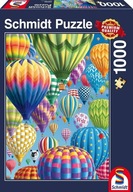 Puzzle Balóny na oblohe Schmidt 1000 dielikov.