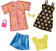 Mattel Barbie 2dílný obleček #2 Slunečnice GWF04