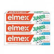 Elmex Zubná pasta Junior 75 ml trippack