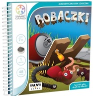 Magnetyczna Gra Smart Games Robaczki (PL) IUVI Games Koncentracja 48 Zadań