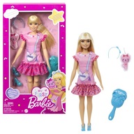 Barbie Moja Pierwsza Lalka z kotkiem HLL19 dla Przedszkolaków od Mattel