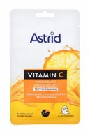 Astrid Vitamin C maska tekstylna do nawilżania skóry 20 ml