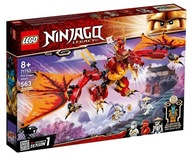 LEGO Ninjago Atak smoka ognia 71753 Nya Kai Zan Wyplash Wielki Ruchomy SMOK