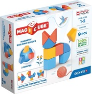 Magnetické kocky Geomag Magicube Tvary 9 kusov9 ks