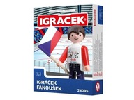 Efko Igráček Fan IV Hockey 2015 - figúrka s vlajkou