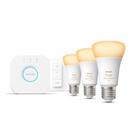 Zestaw trzech żarówek Philips Hue White E27