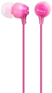 Slúchadlá do uší Sony MDR-EX15LP pink