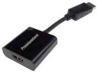 Adaptér PremiumCord Displayport - HDMI samec/samice 15 cm