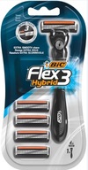 Maszynka do golenia BIC Flex 3 Hybrid + 4 wkłady