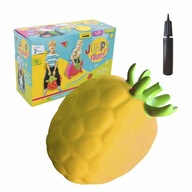 Gumový jumper pre deti žltá malinová skákacia lopta bezpečná silná