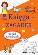 KSIĘGA ZAGADEK ŁAMIGŁÓWKI SZLACZKI ZADANIA ponad 80 naklejek