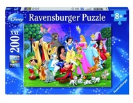 Puzzle Ravensburger XXL 200 elementów Puzzle 200 Disney. Ulubione postacie