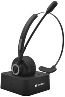 Bezdrôtové slúchadlá na uši Sandberg Bluetooth Office Headset Pro