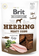 Mäsité mince Brit Jerky Herring 12x 80g