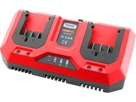Nabíjačka Extol Premium (8895791) 20V/2×2,4A