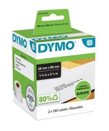 Standardowa Etykieta DYMO adresowa - 89 x 28 mm, biały S0722370