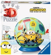 3D puzzle 72 Guľa Mimoni 2