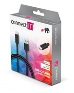 Connect IT CI-1178 USB kábel 2 m 2.0/3.2 Gen 1 (3.1 Gen 1) USB B USB A