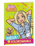 Barbie dreamhouse adventures. Megakolorowanka