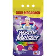 Prášok na pranie farieb Wasche Meister color 10,5 kg 140 praní Nemčina