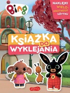 BING książka do wyklejania naklejki wielorazowego użytku