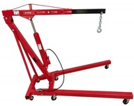 Hydraulicko-pneumatický zdvihák motora Verke, žeriav 2t