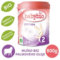 Babybio OPTIMA 2 bio dojčenské mlieko 800 g
