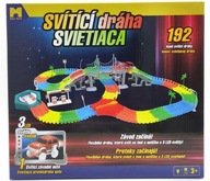 Svietiace pristávacie dráhy Mac Toys, 192 ks