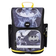 Školský batoh jednokomorový Batman BAAGL čierny, Odtiene šedej a striebornej 19 l