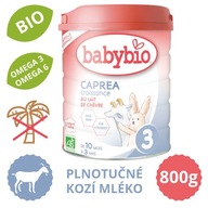 Babybio CAPREA 3 kozie dojčenské mlieko 800 g