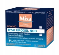 Mixa Hyalurogel hydratačný nočný krém-maska na tvár pre citlivú pleť