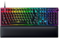 Mechanikus billentyűzet Razer Huntsman V2 USB fekete, háttérvilágítással