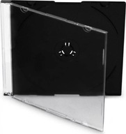 Cover IT box jewel  podnos/ plastový obal na CD/ slim/ 5,2mm/ čierny/ 10ks