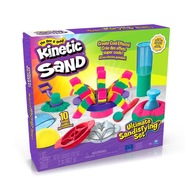 Kinetic Sand. Zestaw Ultimate Sandisfying z kolorowym piaskiem kinetycznym