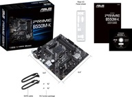 Asus PRIME B550M-K Memory slots 4, Processor family AMD, Micro ATX, DDR4, P