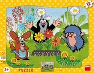 Puzzle Dino Toys Krtko 12 dielikov Krtko a kamaráti záhradníci 303041