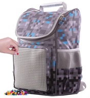 Školský jednokomorový batoh Minecraft Pixie Crew Odtiene fialovej