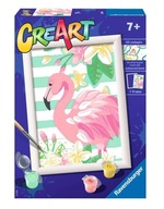 CreArt pre deti: Ružový plameniak