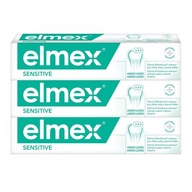 Elmex Zubná pasta Sensitive 3x 75 ml