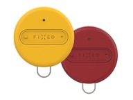 FIXED Smart tracker FIXED Sense, Duo Pack - žltá červená