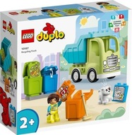 LEGO Duplo 10987 Ciężarówka recyklingowa Śmieciarka Recykling Zabawa