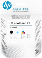 Zestaw głowicy drukującej HP GT | czarna/trójkolorowa