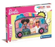 Puzzle Jedinečná kolekcia Barbie 104 dielikov.