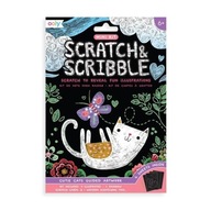 Škrabky Mini Scratch & Scribble Mačiatka