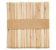 Drevené tyčinky prírodné 11,4 cm 50 ks