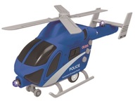 Vrtuľník Made Police na akumulátorovom zotrvačníku so svetlom a zvukom