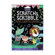 Škrabky Mini Scratch & Scribble Párty Safari