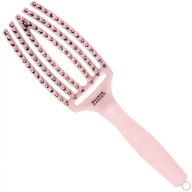 Olivia Garden FingerBrush Szczotka do rozczesywania włosów Pink PASTEL M