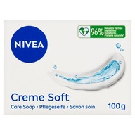 NIVEA Creme Soft Krémové mydlo v kocke 100g kocka