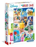 Puzzle Maxi SuperColor 24 Disney Dance Time 24204